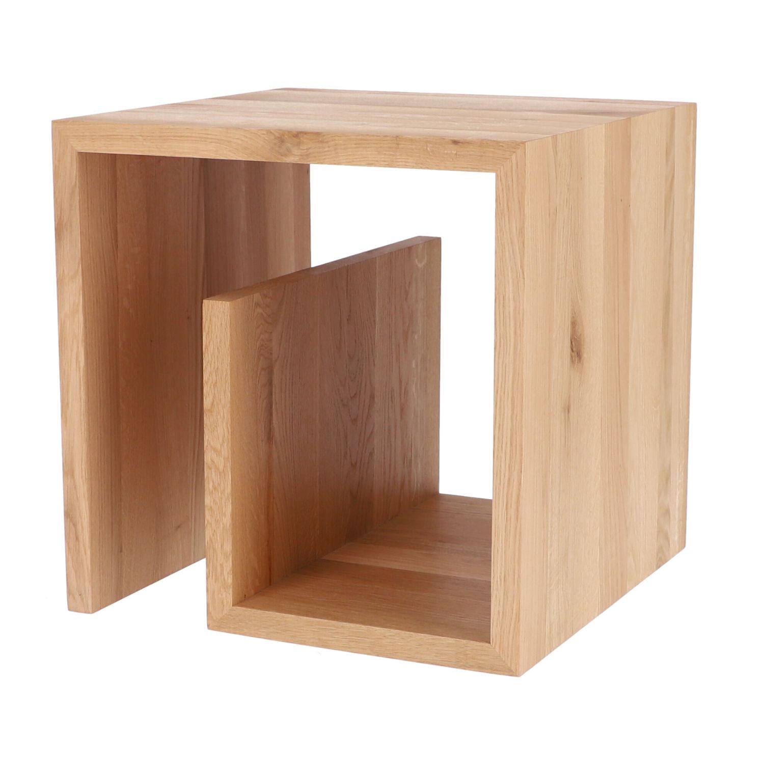 jankurtz Beistelltisch CUBUS G Zeitloser Beistelltisch Eiche by jankurtz