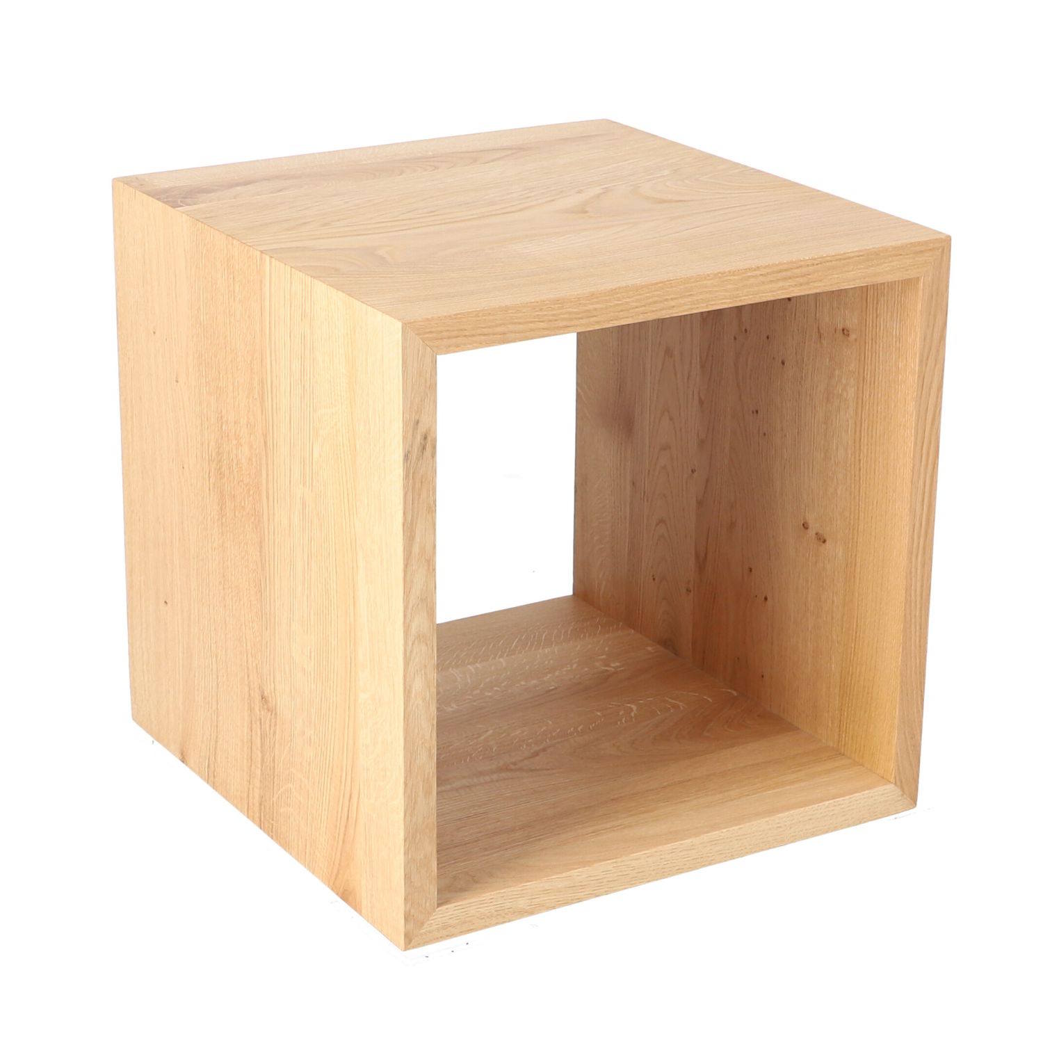 jankurtz Beistelltisch CUBUS Zeitloser Beistelltisch Eiche designed by jankurtz
