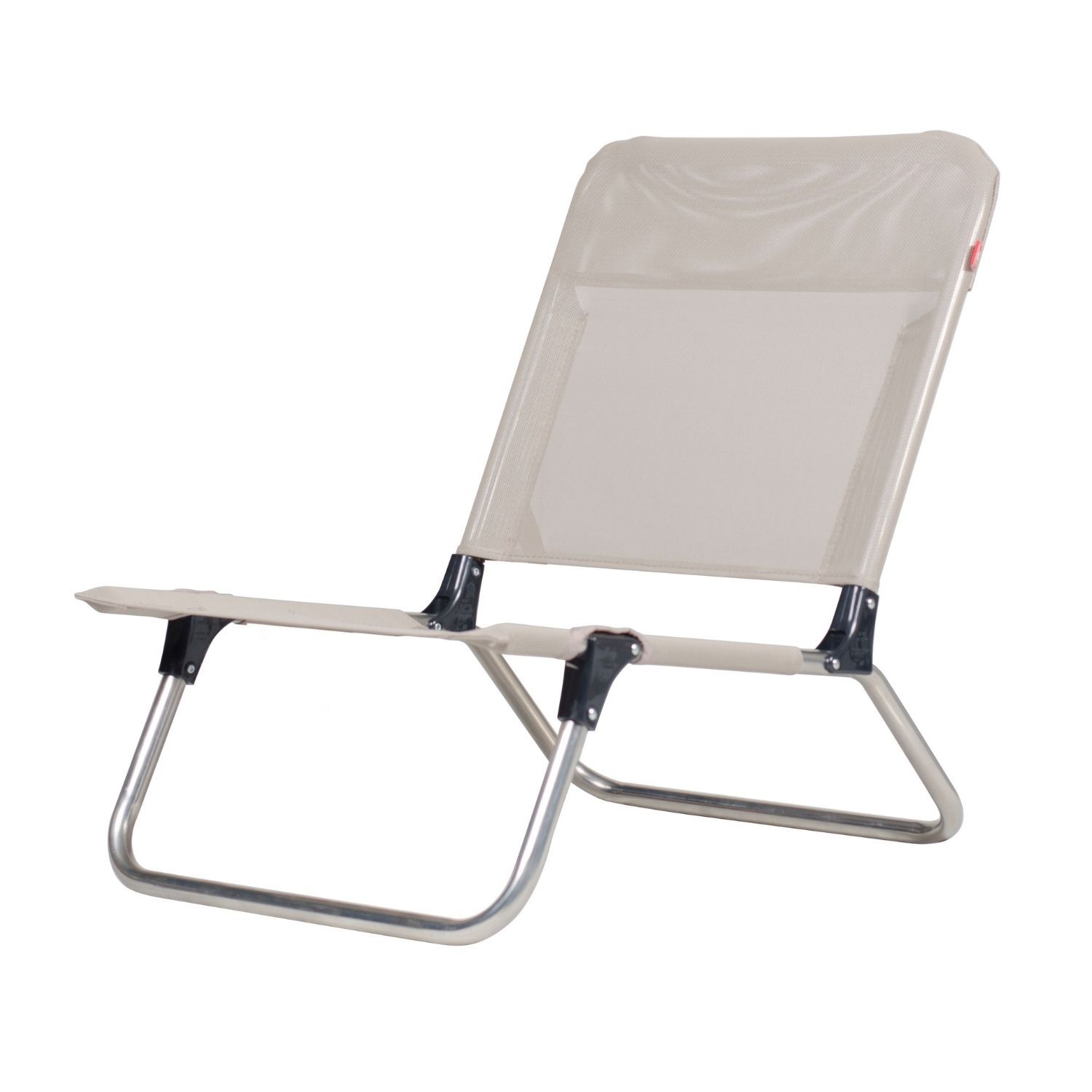 jankurtz Fiam QUICK Strandstuhl taupe Aluminiumgestell und Bezug aus Kunstgewebe
