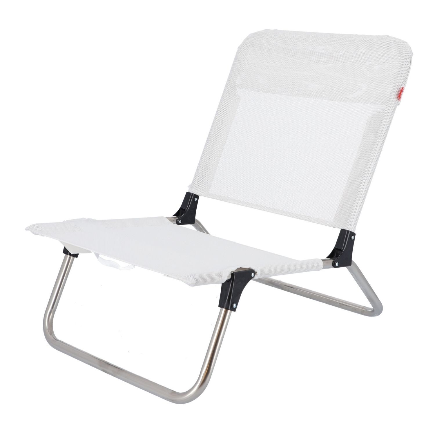 jankurtz Fiam QUICK Strandstuhl weiß Aluminiumgestell und Bezug aus Kunstgewebe