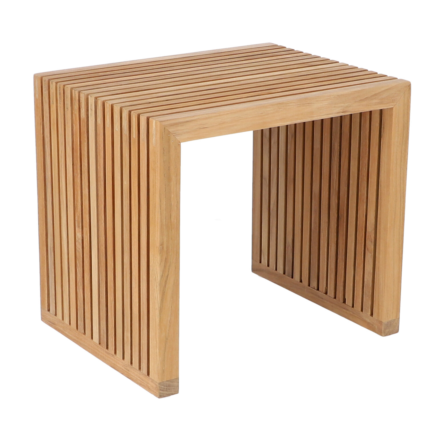 jankurtz Hocker Tivoli Teak massiv FSC zertifiziert