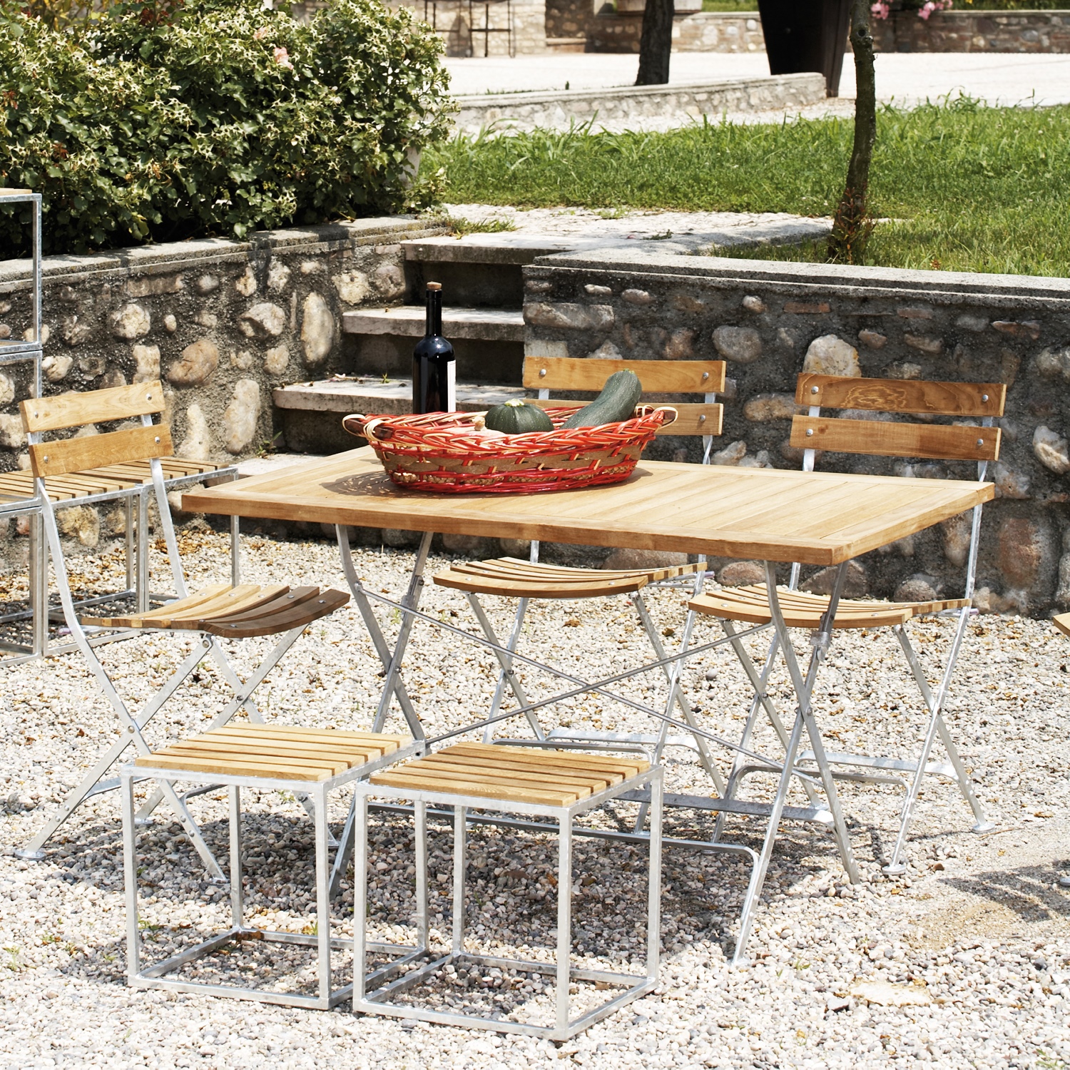 jankurtz Klapptisch LUCCA Teak natur 