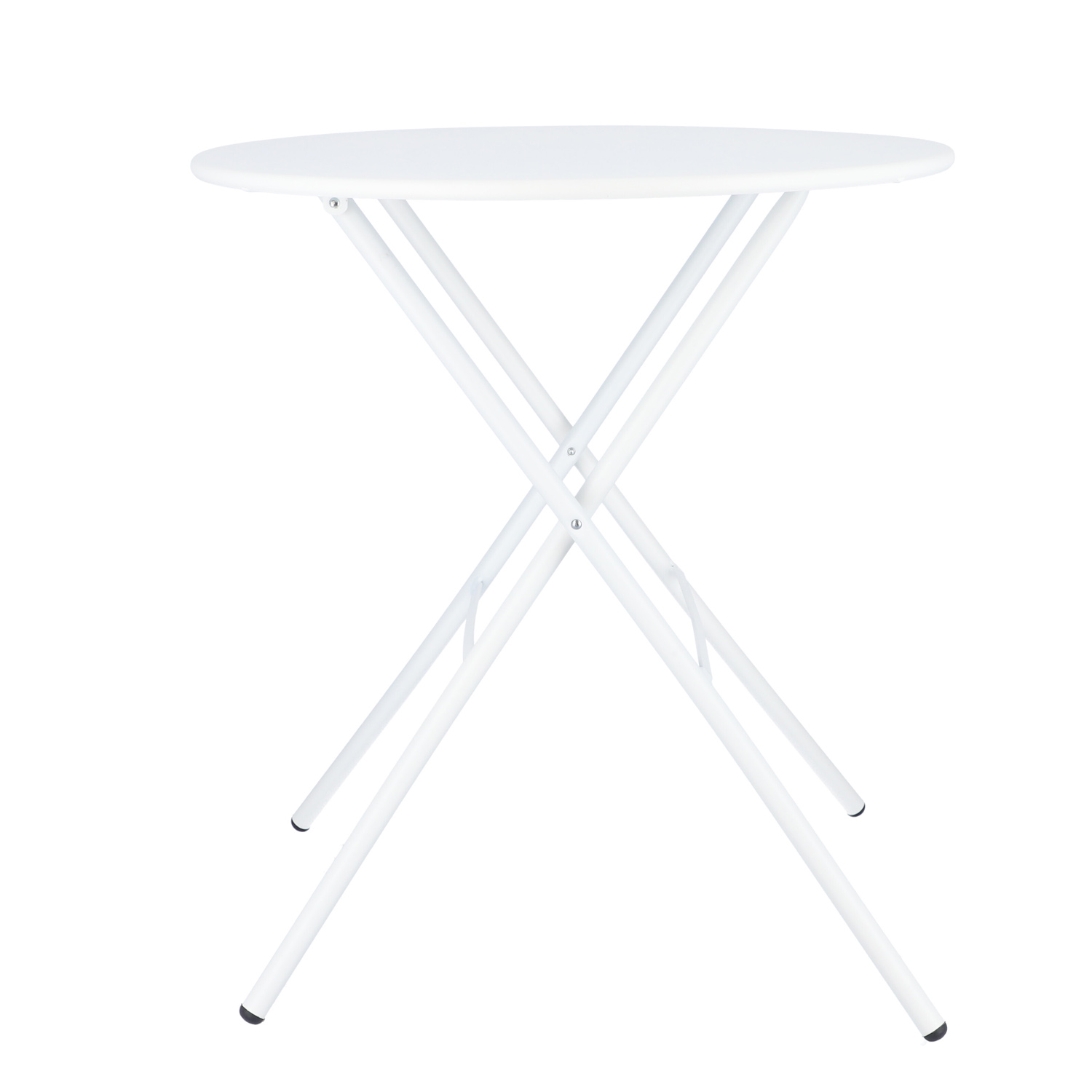 jankurtz Klapptisch SIRIO weiß rund designed by Francesco Favagrossa