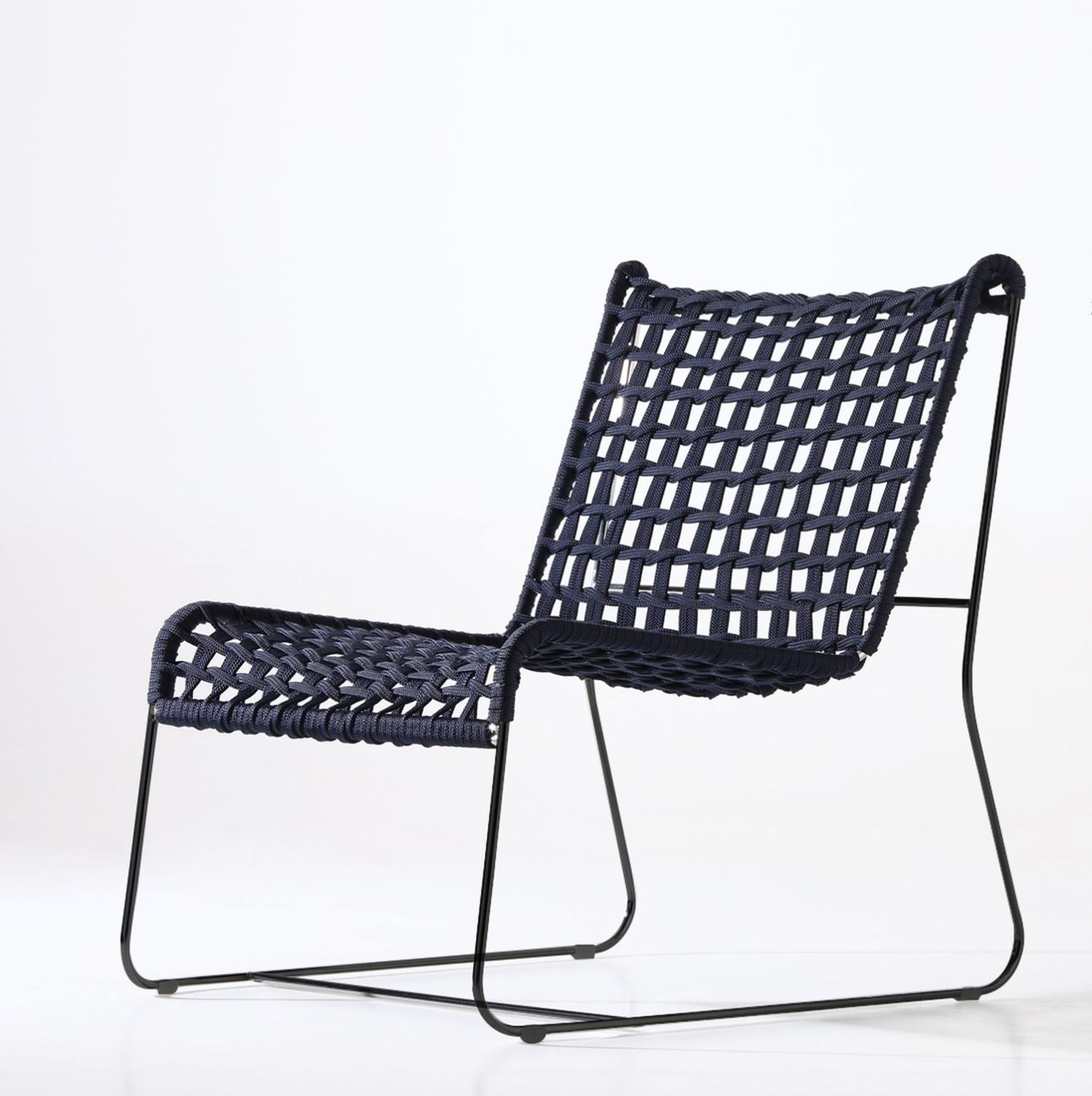 jankurtz Loungesessel IN OUT schwarz designed by Luca di Mateo & Paola Quaglia