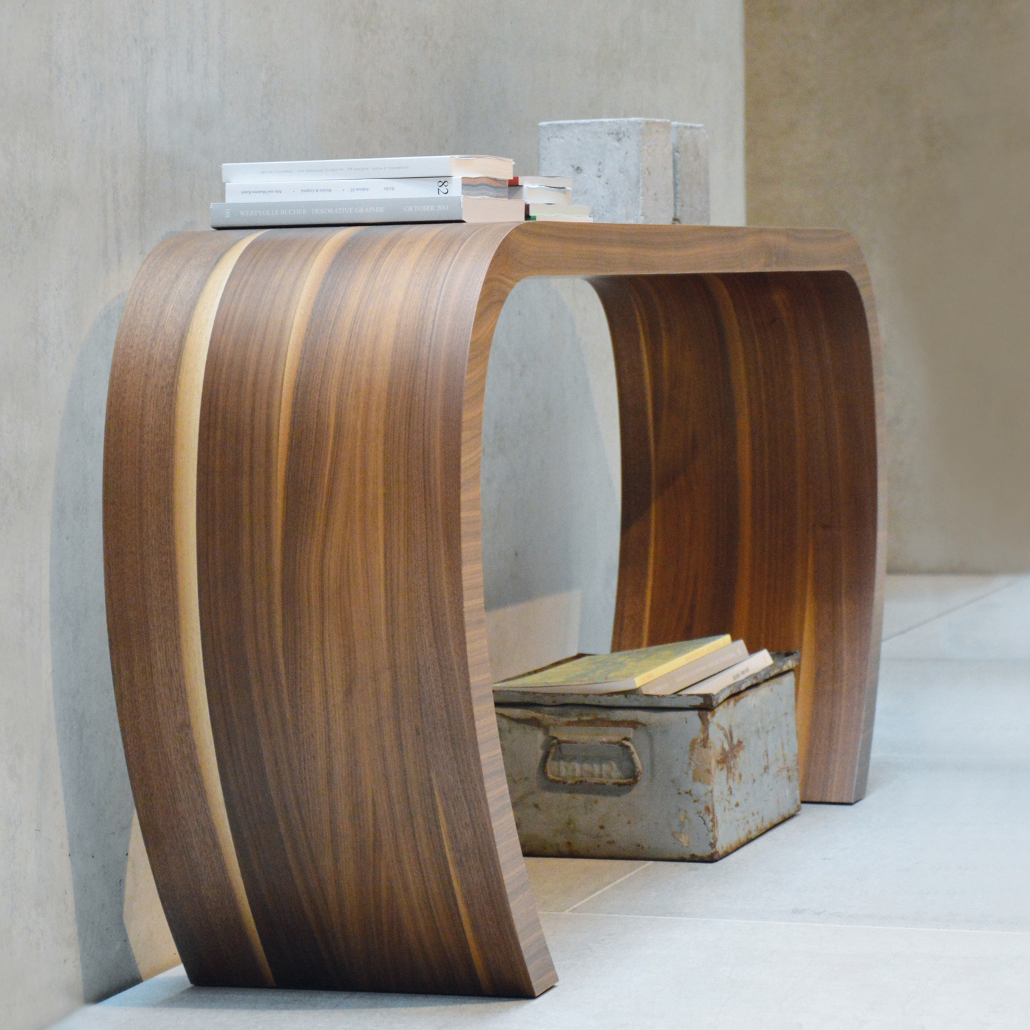 jankurtz Sideboard SIDEBOW Nussbaum 168cm designed by Jiri M. R. Katter Echtholzfurnier