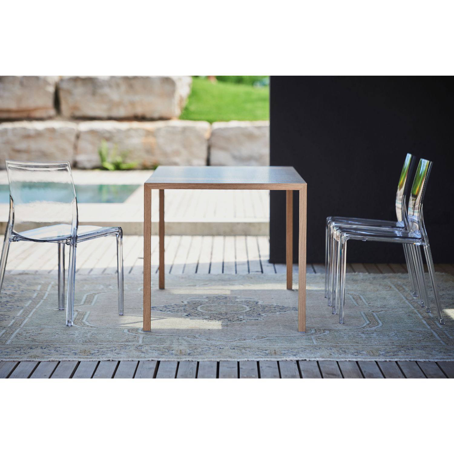 jankurtz Tisch CLOUD 2.0 aus Massivholz Zeitloser Tisch Gestell Eiche designed by jankurtz