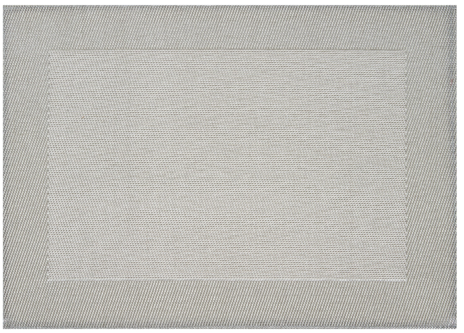 stuco trends textiles Platzset Tischset Cadre eckig 45 x 33 cm silber 2er Set 