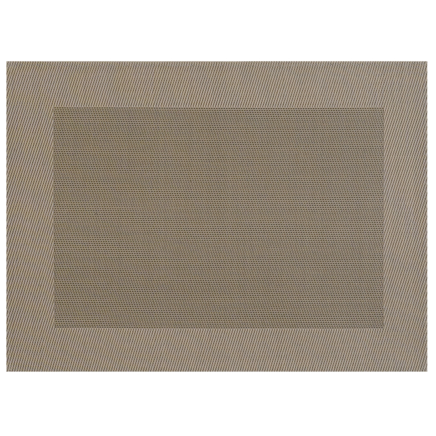 stuco trends textiles Platzset Tischset Cadre eckig 45 x 33 cm taupe 2er Set 