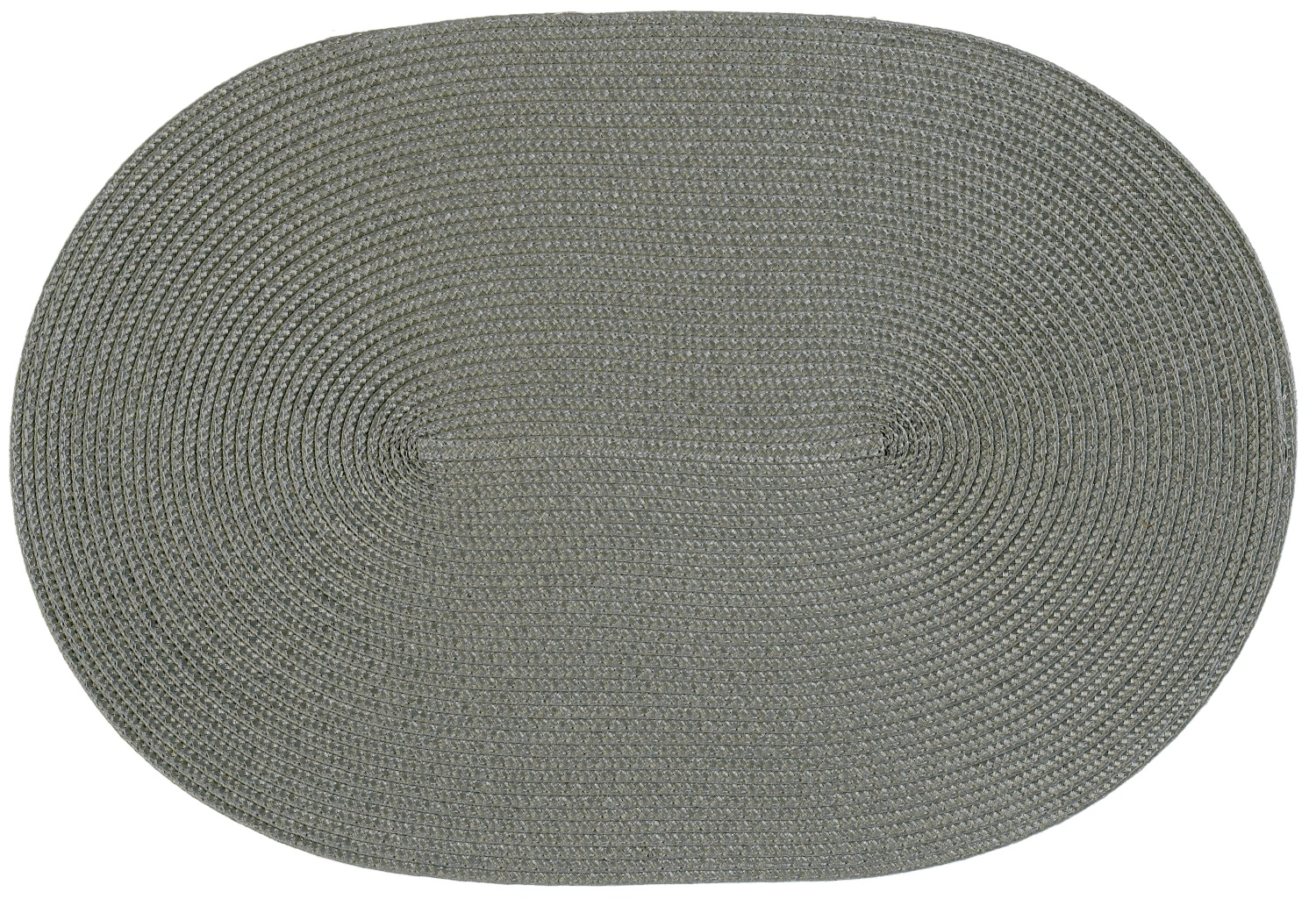 stuco trends textiles Platzset Tischset Polypro oval 45x30 cm grau 4er Set 
