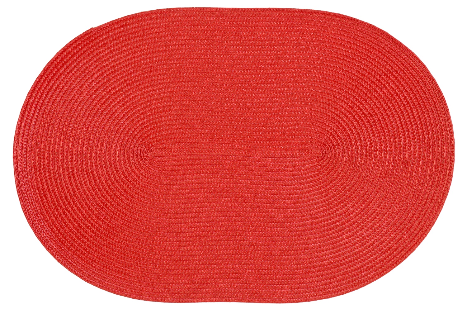 stuco trends textiles Platzset Tischset Polypro oval 45x30 cm rot 4er Set 