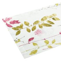 ROMODO Läufer Dortmund 50 x 150 cm Blätter Druck grün