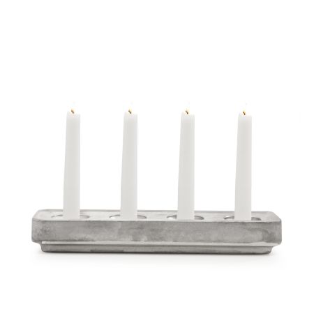 Born in Sweden Stumpastaken Kerzenhalter lang poliert