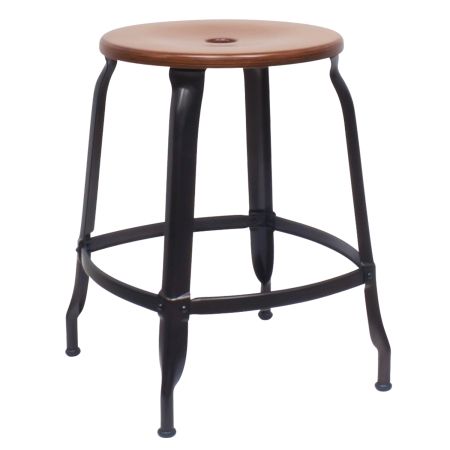 CHAISES Nicolle Hocker caramel anthrazit