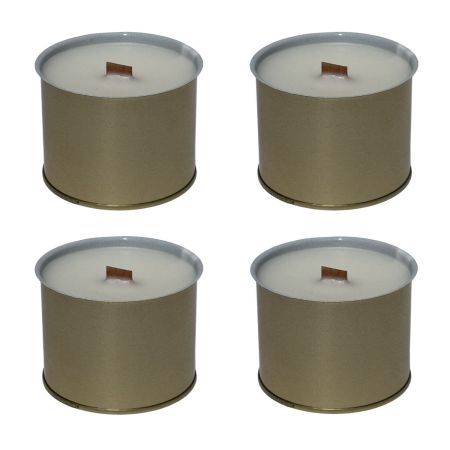 CS-Beton Tischfeuer Nachfülldose ohne Duft 4er