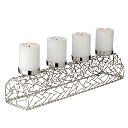 EDZARD Adventskerzenhalter Milano Länge 44cm