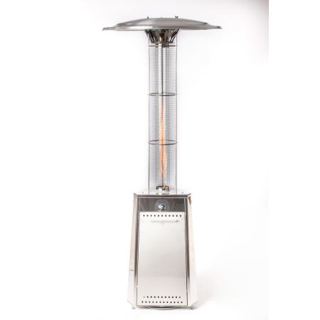 Hainser Gasheizstrahler Modell-4 Heizpilz Edelstahl