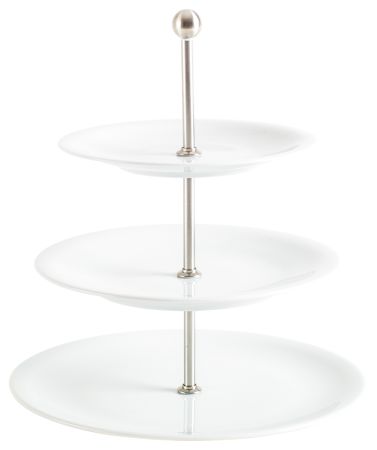 KAHLA Update weiß Etagere Maxi 3teilig Höhe 35 cm