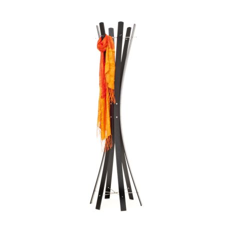 Keilbach Standgarderobe NAOMI 6 Leisten schwarz Höhe 162cm