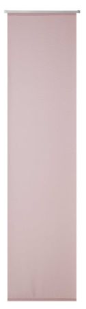 NEUTEX Flächenvorhang SAROS 245x60 cm rose