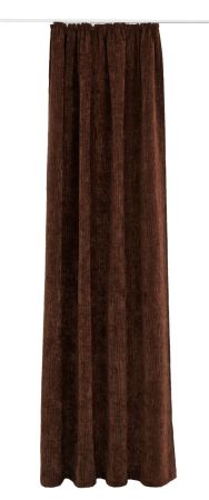NEUTEX Schal Vorhang INUIT 245x145 cm dunkelbraun