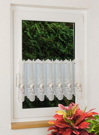 Panneaux Stickerei Weihnachtsdorf