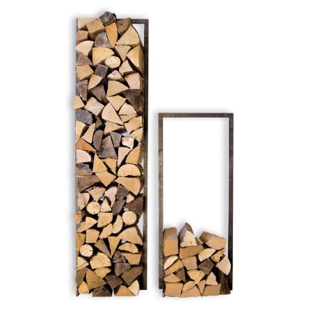 Raumgestalt WoodTower groß Gestell aus verzundertem Stahl