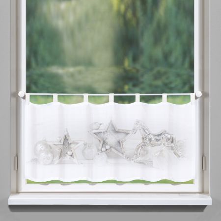 Schmidtgard Scheibengardine mit Schlaufen VALONA