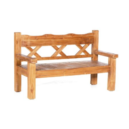 SonnenPartner Bank JUMBO aus Teakholz