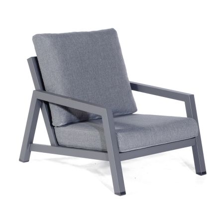SonnenPartner Lounge Sessel EMPIRE anthrazit
