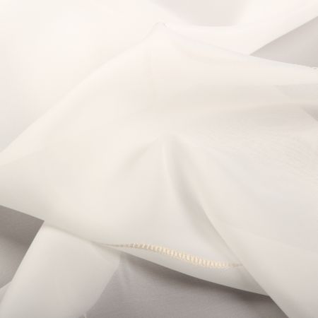 Store Gardinenstoff Siegendorf Scherli Welle weiß beige Höhe 280 cm