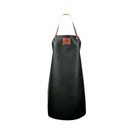 Xapron Damen Lederschürze BOVINE schwarz