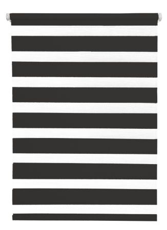 erfal Doppelrollo Klemmfix Tageslicht uni Höhe 160 cm Breite 80 cm  anthrazit