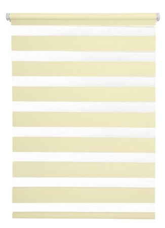 erfal Doppelrollo Klemmfix Tageslicht uni Höhe 160 cm Breite 80 cm beige