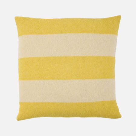 eskimo Kissen Stripes Streifen gelb ecru