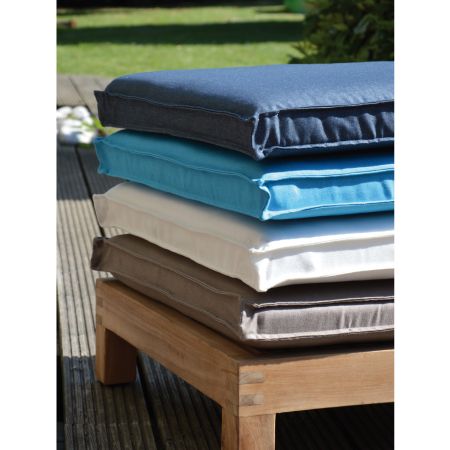 jankurtz Auflage mit Kopfkissen KORFU taupe