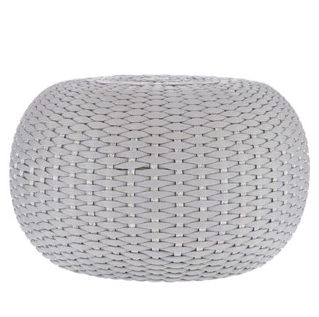 jankurtz Hocker MOON hellgrau Sitzhöhe 35cm