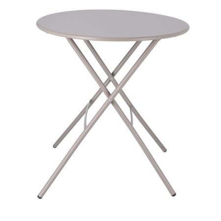 jankurtz Klapptisch SIRIO taupe rund