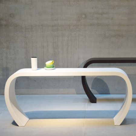 jankurtz Sideboard SIDEBOW MDF weiß lackiert 168cm