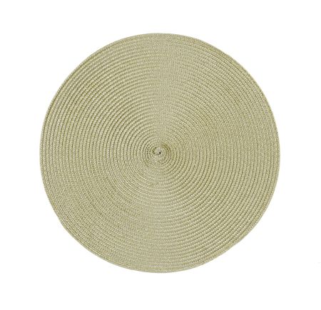 stuco trends textiles Platzset Tischset Polypro rund Ø 35cm natur 4er Set