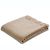 Biederlack Cosy & Luxury beige Decke 130x170 cm #1