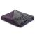 Biederlack Plaid purple graphit 130x170cm #1