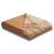 Biederlack Plaid uni 130x170cm sand #1