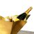 Blue Chilli Design Champagnerkühler SPADE gehämmert gold #3