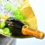 Blue Chilli Design Champagnerkühler SPADE gehämmert gold #4