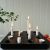 Born in Sweden Stumpastaken Kerzenhalter groß schwarz #1