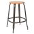 CHAISES Nicolle Barhocker natural anthrazit #1