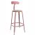 CHAISES Nicolle Barstuhl caramel hellrosa #1
