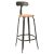 CHAISES Nicolle Barstuhl natural anthrazit #1