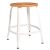 CHAISES Nicolle Hocker natural verkehrsweiss #1