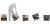 CUBE Feuerkorb Grill Hocker schwarz #4